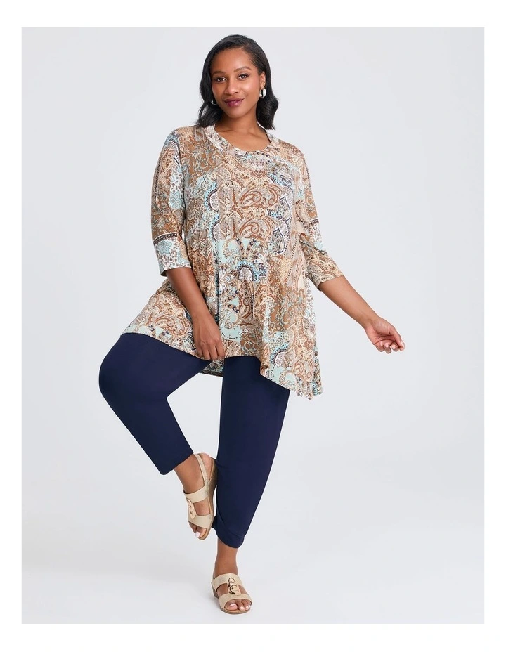 Cara Paisley Tunic in Multi image 3