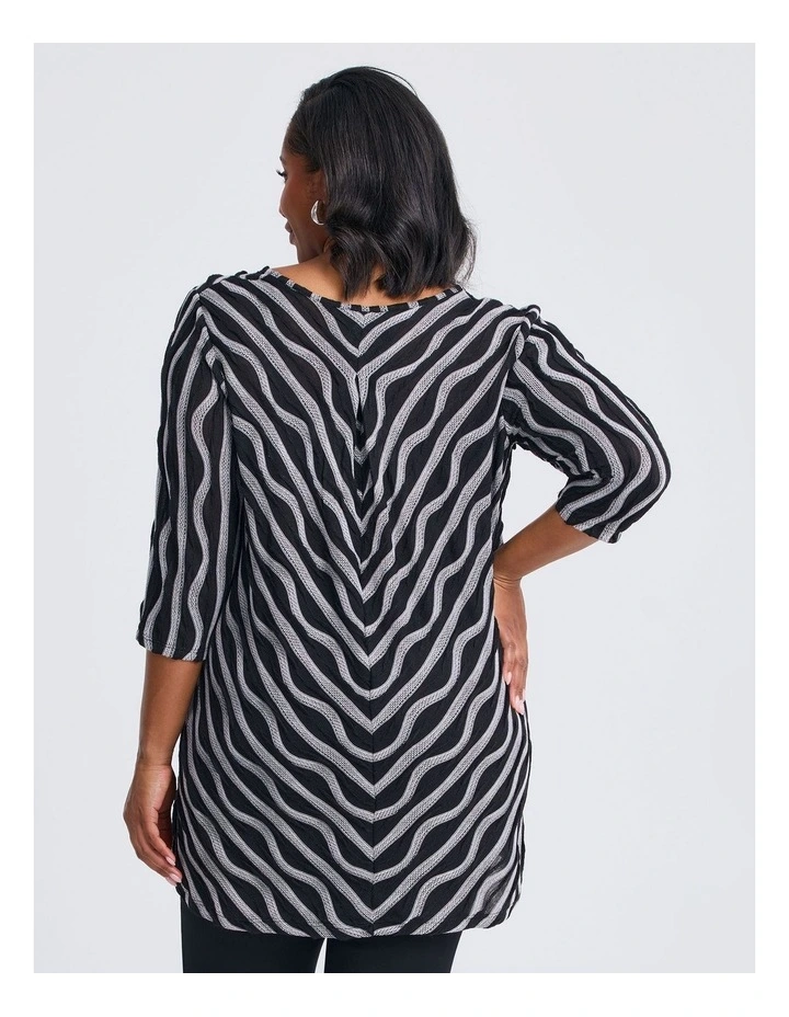 Jacquard Tunic in Multi image 2