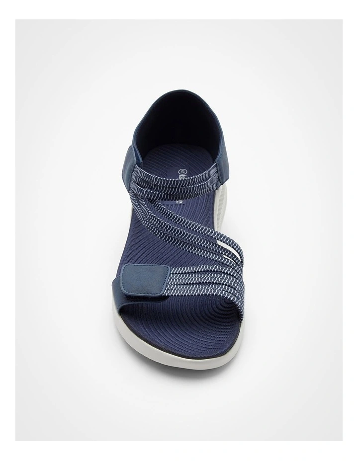 Closed Back Flex Sandal in Navy image 3