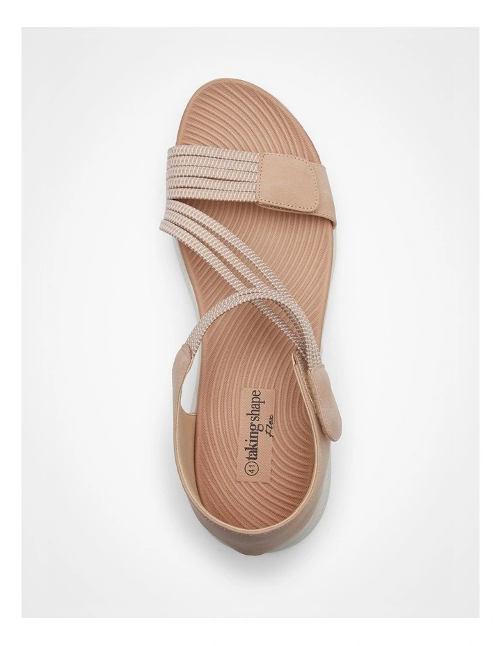 Closed Back Flex Sandal in Blush image 4