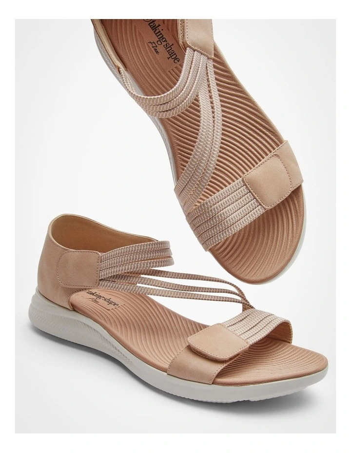 Closed Back Flex Sandal in Blush image 5
