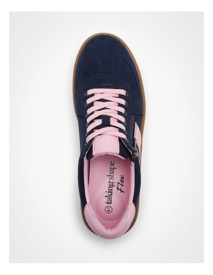 Aurora Zip Sneaker in Multi image 4