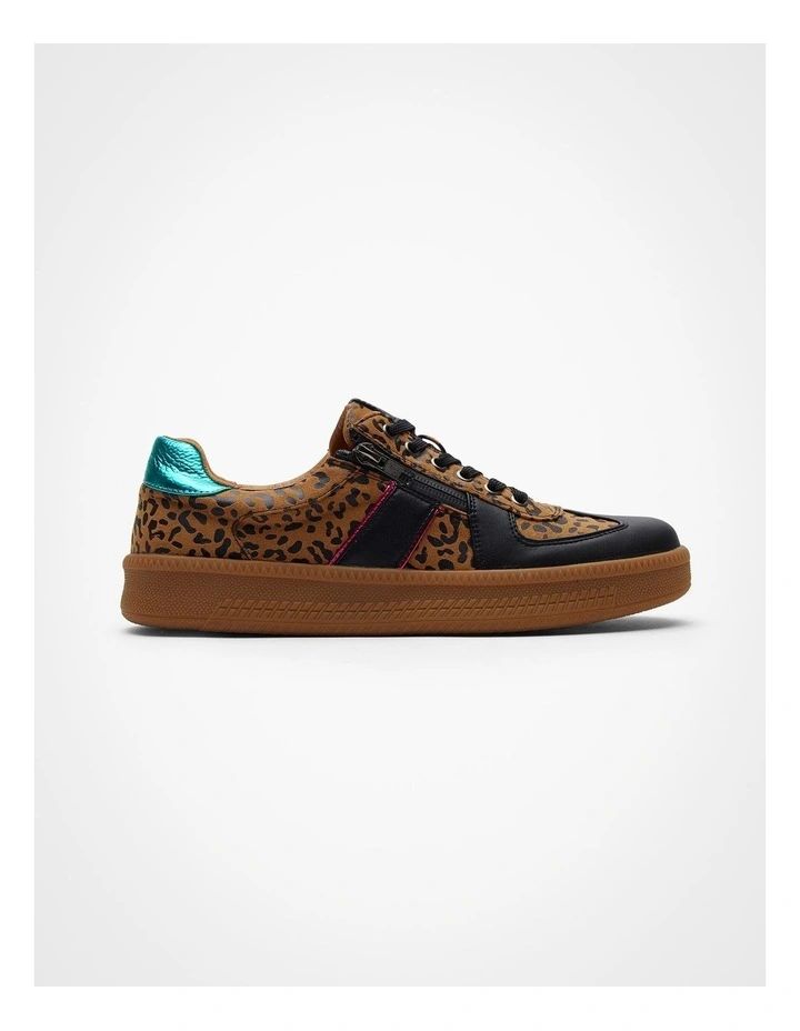 Aurora Zip Sneaker in Multi image 1