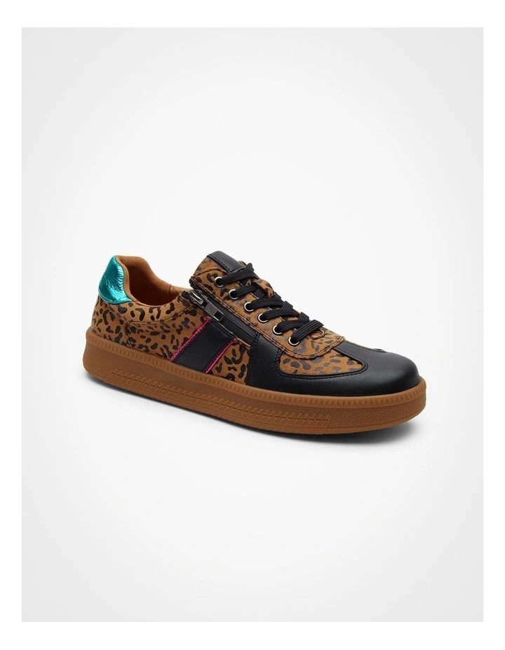 Aurora Zip Sneaker in Multi image 2