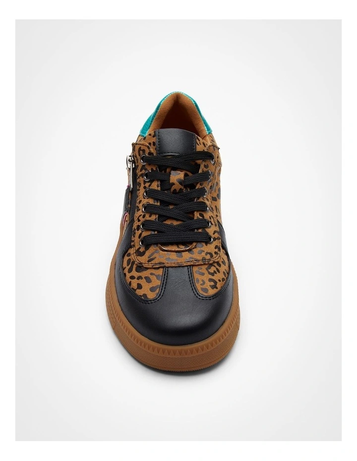 Aurora Zip Sneaker in Multi image 3