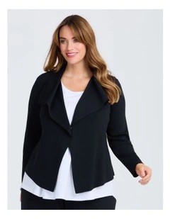 Urban Milano Natural Cardigan Black