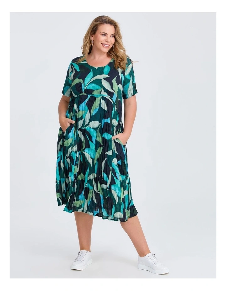 Cotton Gauze Favourite Dress in Multi image 1