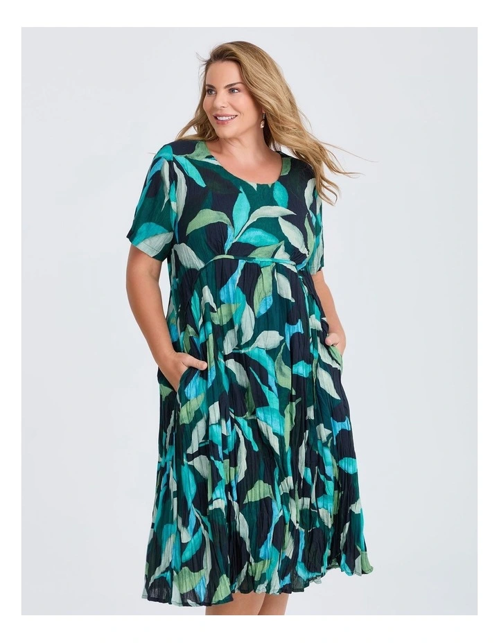 Cotton Gauze Favourite Dress in Multi image 3