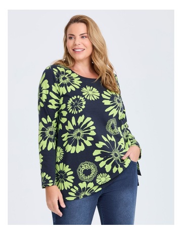 Navy/Kiwi Green colour