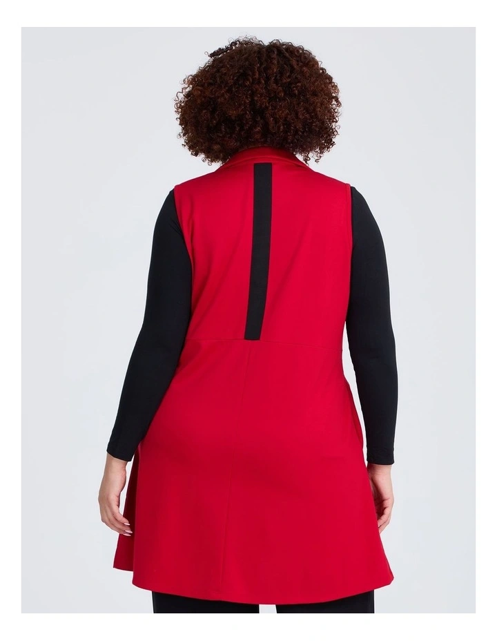 Ponte Off Duty Odette Vest Red image 2