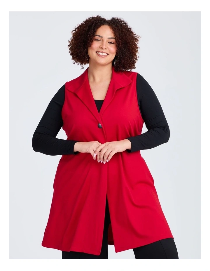 Ponte Off Duty Odette Vest Red image 3