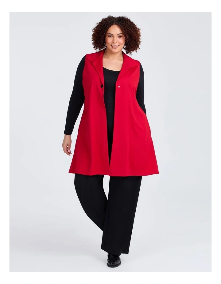 Ponte Off Duty Odette Vest Red image 4