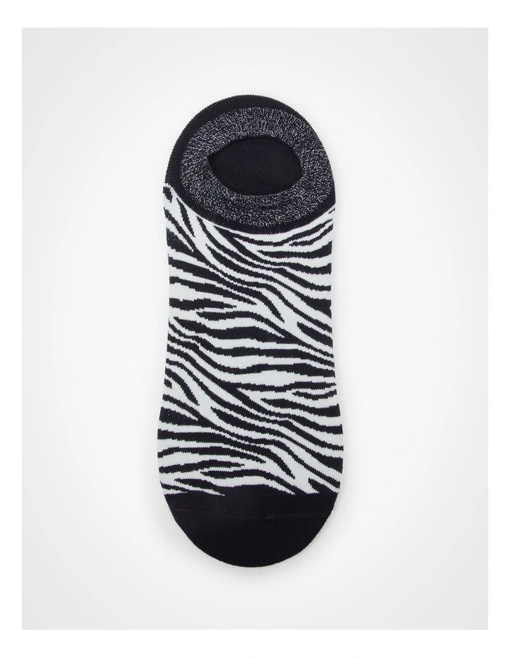 Bamboo Animal Ankle Socks 3 Pack in Multi image 4