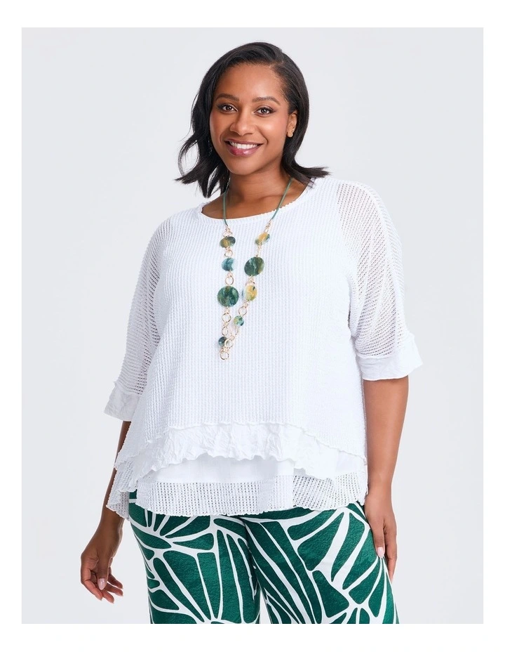 Olivia Layering Overtop in White image 1