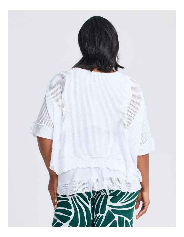 Olivia Layering Overtop in White image 2