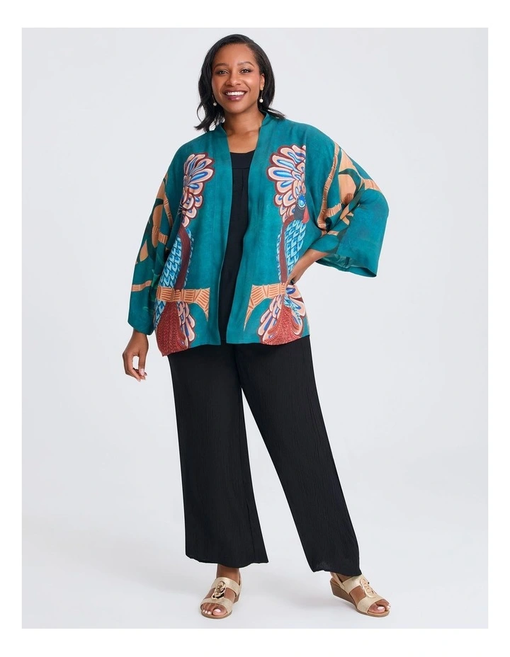 Natural Paradise Kimono in Print image 4