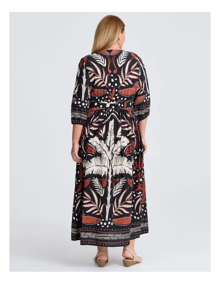 Natural Palmy Days Maxi Dress Print image 2