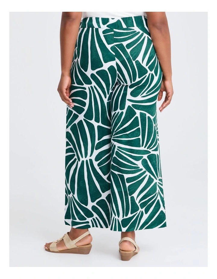 Linen Blend Trinity Pant in Multi image 2