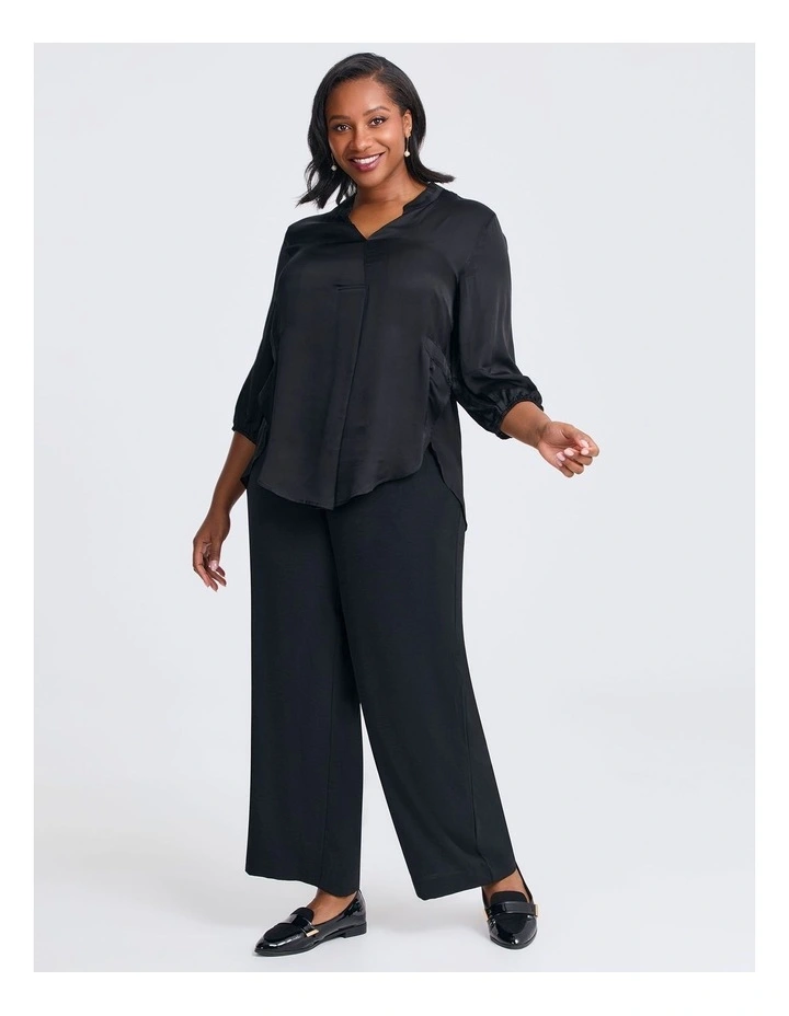 Natural Onyx Top in Black image 3