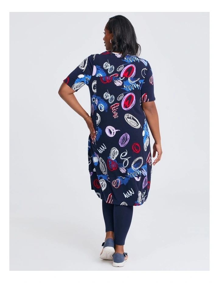 Chelsea Tulip Dress in Multi image 2