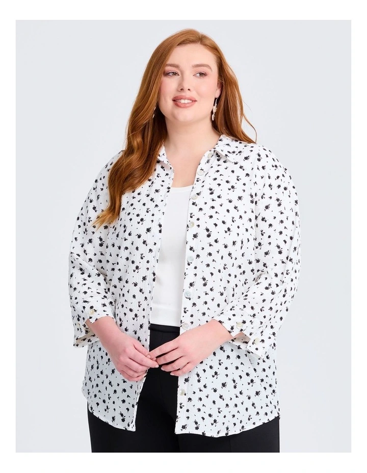 Millie Floral Shirt in Multi image 3