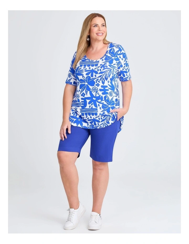 Melinda Top in Blue image 2