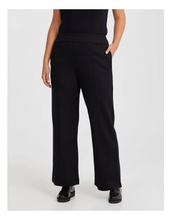 Tall Audrey Wide Leg Pant in Black
