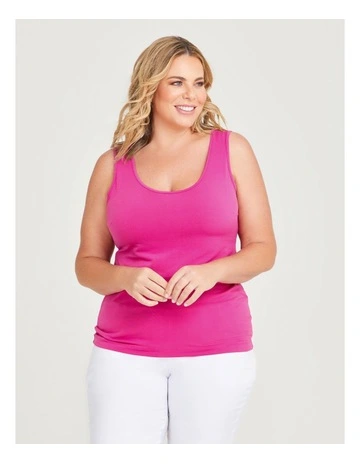 Luna Base Cami in Festival Pink