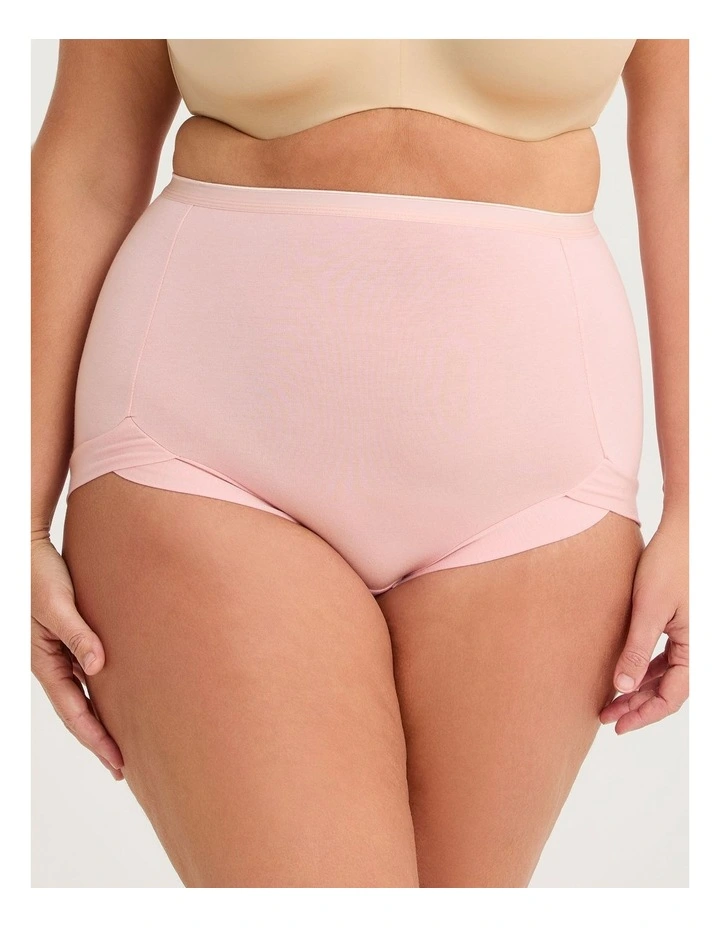 Bamboo Everyday Briefs 2 Pack in Dusty Rose image 2