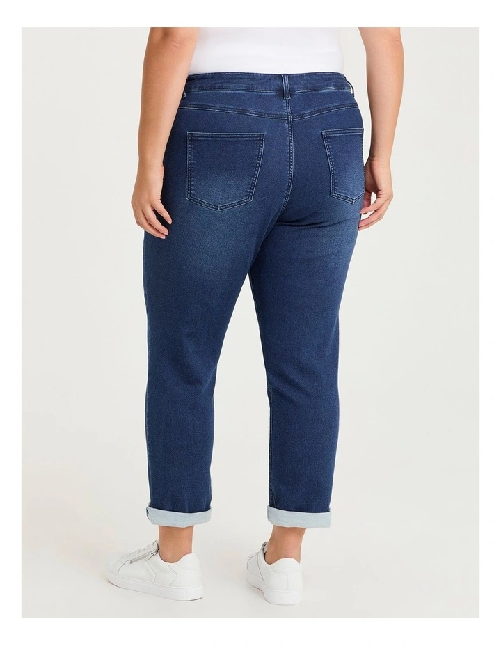 The Easy Fit Denim Jean in Mid Indigo image 2