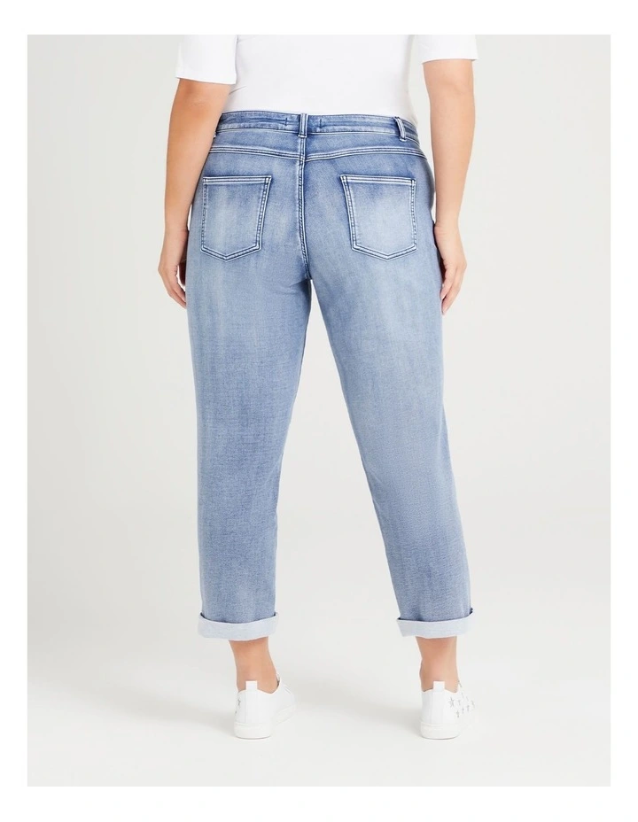 The Easy Fit Denim Jean Light Blue Denim image 2