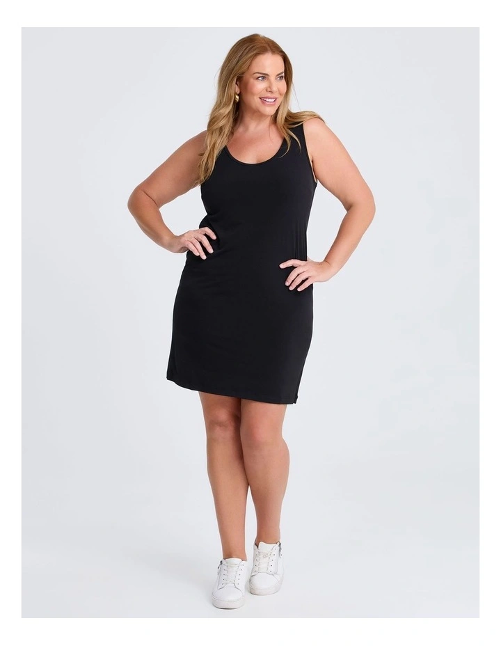 Luna Base Slip Body Dress Black image 1