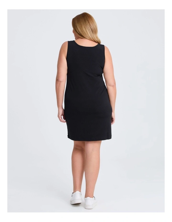 Luna Base Slip Body Dress Black image 2