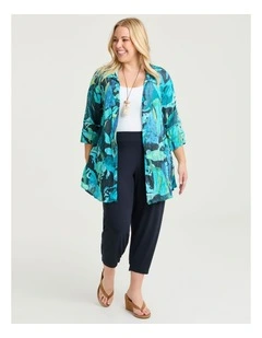 Petite Bamboo Lounge Pant in Dark Indigo