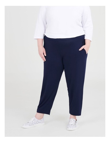 Petite Bamboo Lounge Pant in Dark Indigo