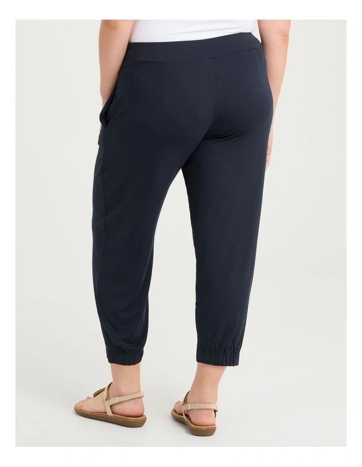 Petite Bamboo Lounge Pant in Dark Indigo image 2