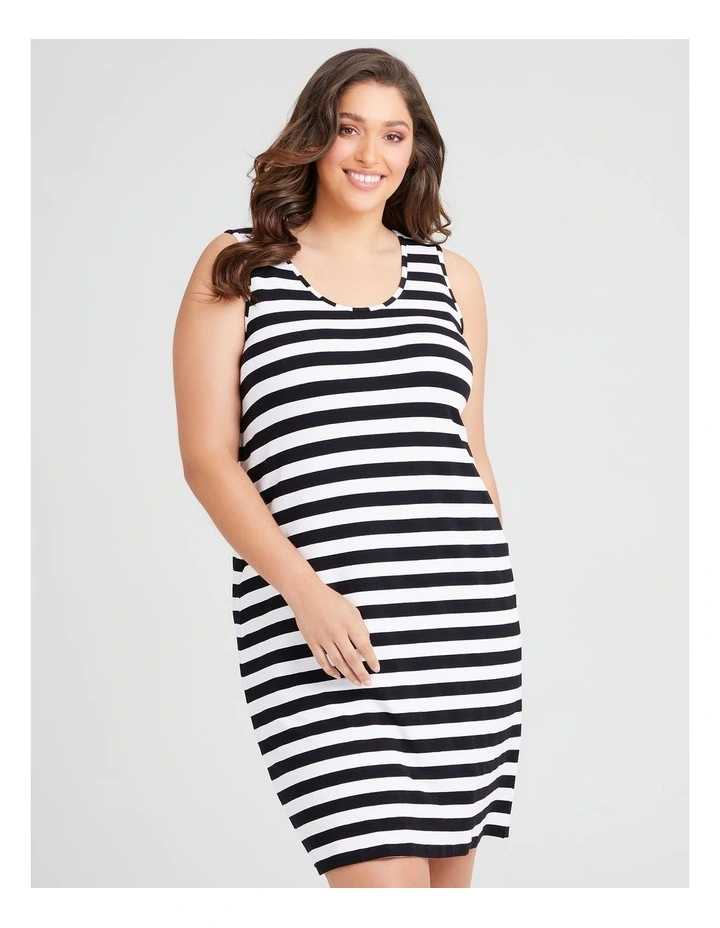 Natural Lineage Stripe Dress Stripe image 3