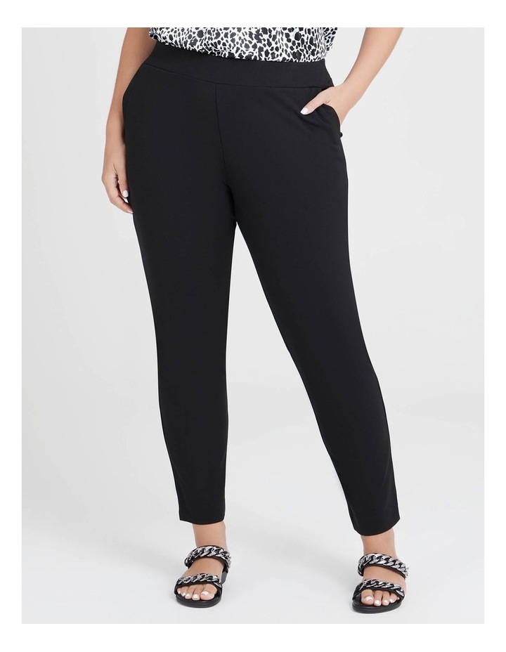 Nero Pocket Slim Suit Pant Black
