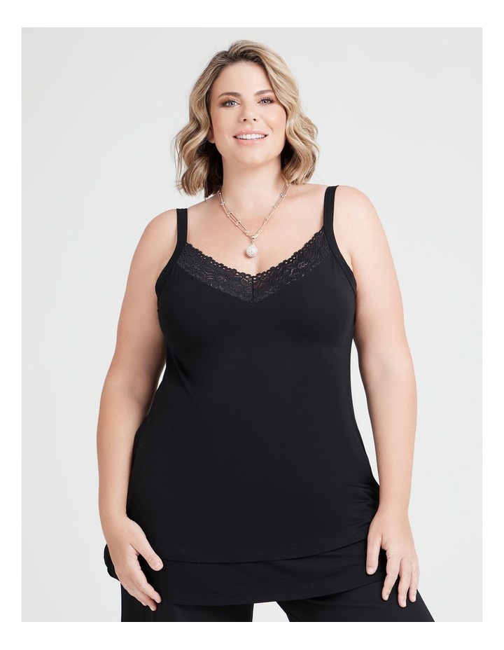 Bamboo Glam Lace Tank in