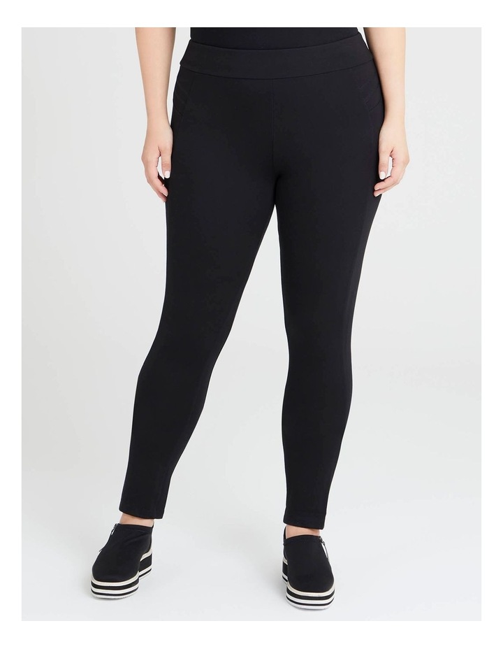 Entice Everyday Straight Leg Pant Black