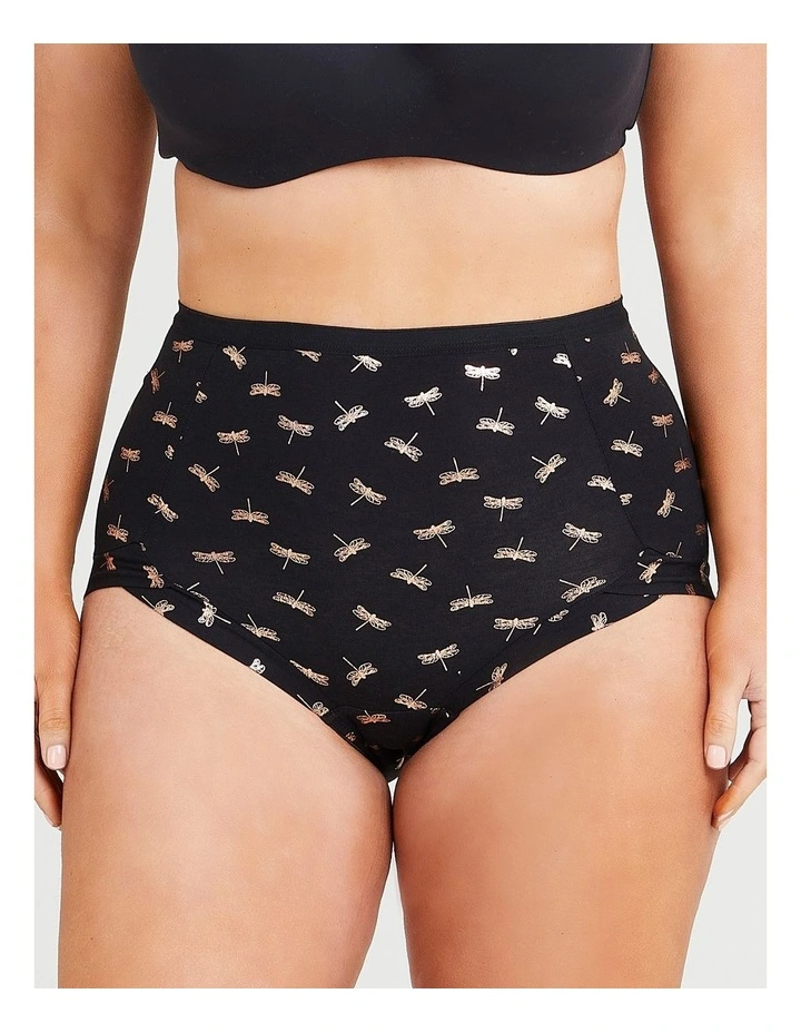 Bamboo Dragonfly Briefs 2 Pack In Multi image 1
