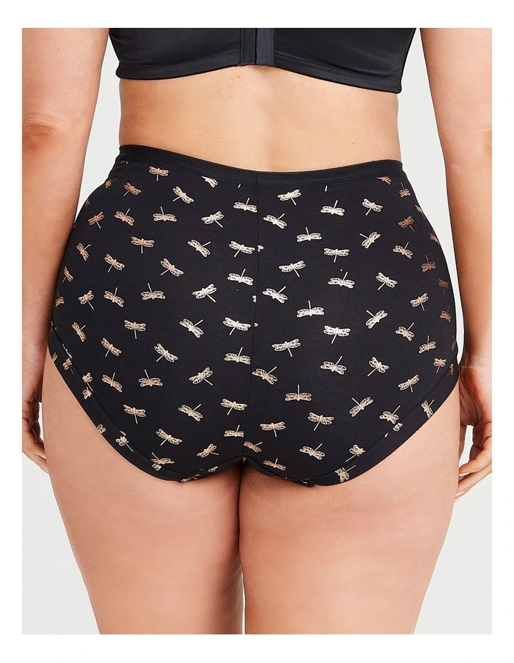 Bamboo Dragonfly Briefs 2 Pack In Multi image 2