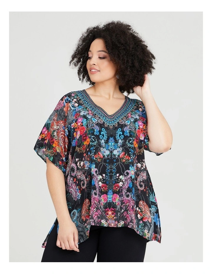 Natural Lexi Top Print image 4