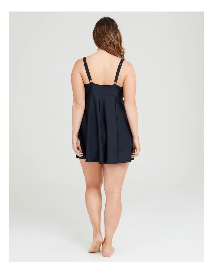 Square Neck Swimsuit Black image 4