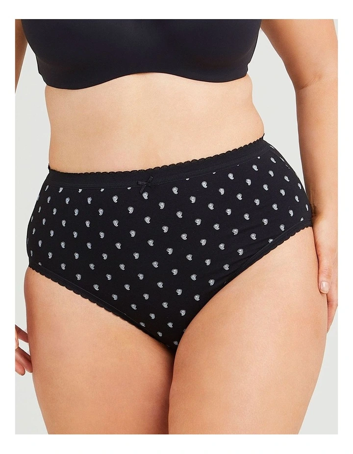5 Pack Mix Paisley Cotton Briefs Multi image 2