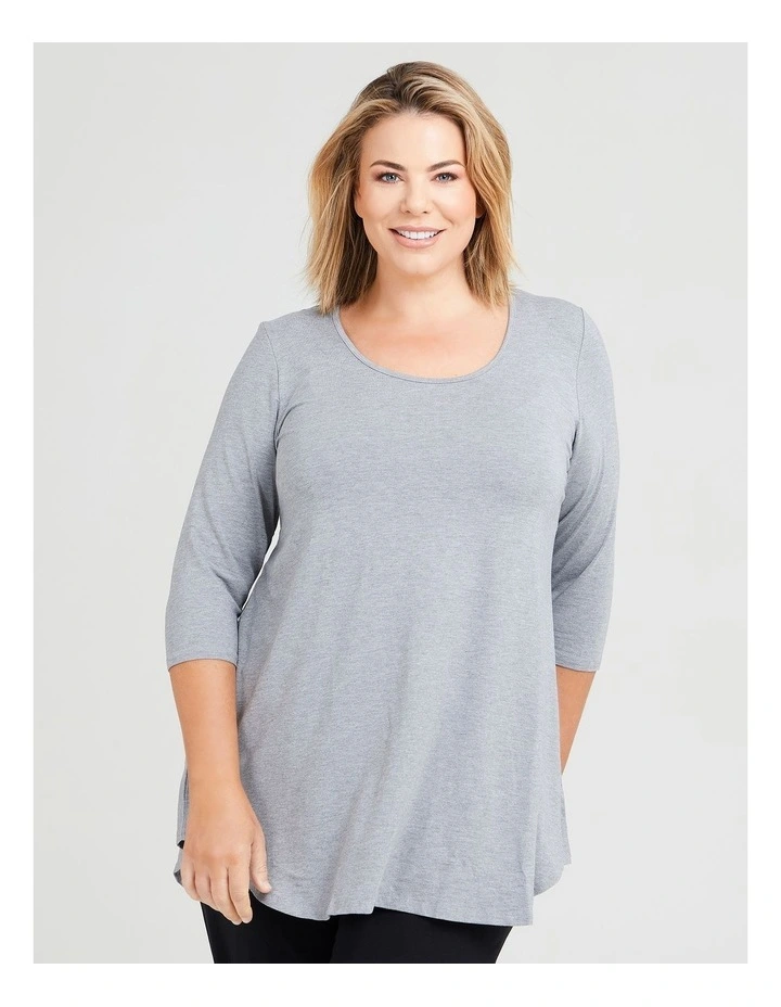Bamboo Base 3/4 Sleeve Top image 1