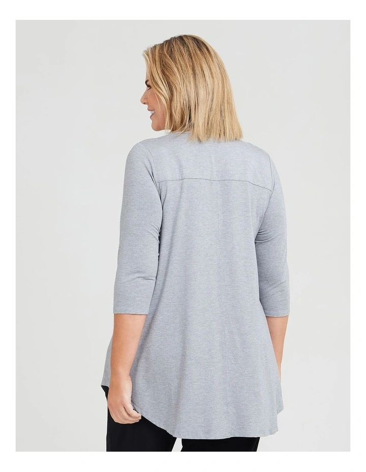Bamboo Base 3/4 Sleeve Top image 2