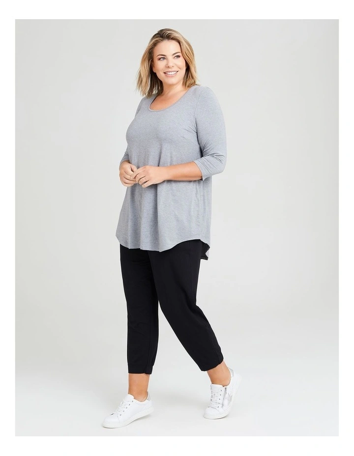 Bamboo Base 3/4 Sleeve Top image 4