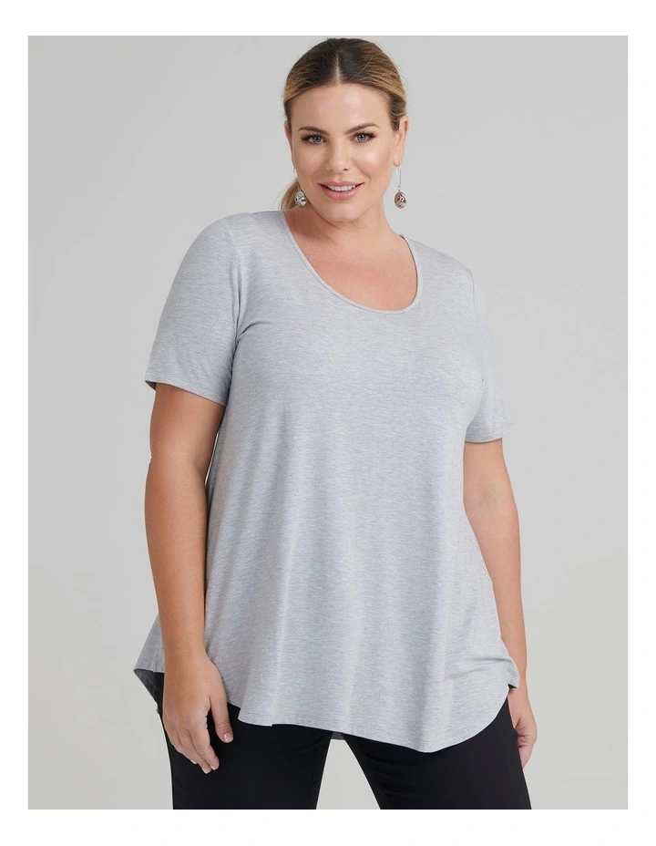 Bamboo Base Short Sleeve Top image 1