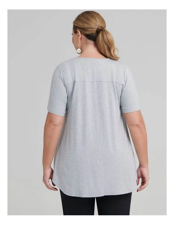Bamboo Base Short Sleeve Top image 2